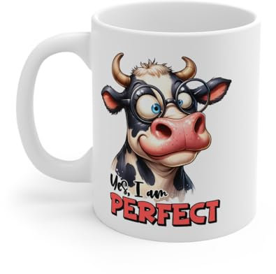 Mug Vache Perfect Idée cadeau humour drôle amusant pour enfant et adulte