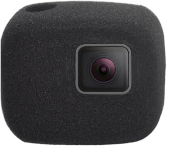 Windslayer Cover Wind Muff Per Gopro Hero 5/6/7 Nero, Parabrezza Custodia Telaio Custodia Video Riduzione Del Rumore Accessori Per Gopro