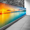 Lumalea Brise Vue Trompe l'oeil - 100x400 cm - Couché de Soleil 3617689697062