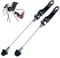 1 Pair Bike Quick Release Skewer Front Rear Hub Ultralight Bike Quick Release Axle Bicycle Quick Release Wheel Nuts Front and Rear Skewers for MTB Road Mountain Bike