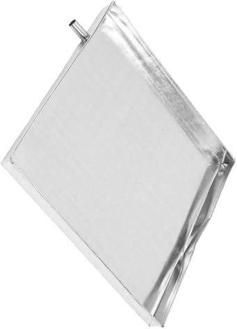 Veemoon Household Air Conditioner Drain Pan Square Metal Water Drip Tray for External Unit Accessories Leak Prevention and Easy Installation Compatible Air Conditioner Models