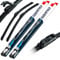 Adamot Scheibenwischer Auto vorne für Mitsubishi ASX 1 I GAW ab 02.2010, 2 St. (links 600 mm, rechts 525 mm), U (H), WIPER_BLADE, Wischerblatt, Scheibenwischerblatt, 600 cm, 2 Stück