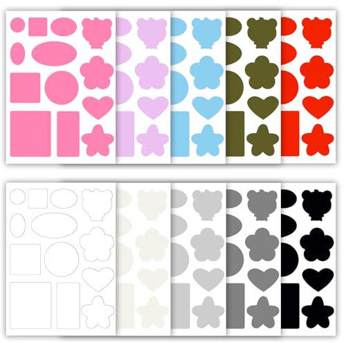 10er-Pack Daunenjacken Patches, Nylon Reparaturband, für Kleidersäcke, Zelte, Regenjacken, Daunenjacken, zur Reparatur von Oberbekleidung, Zelt und Jacken