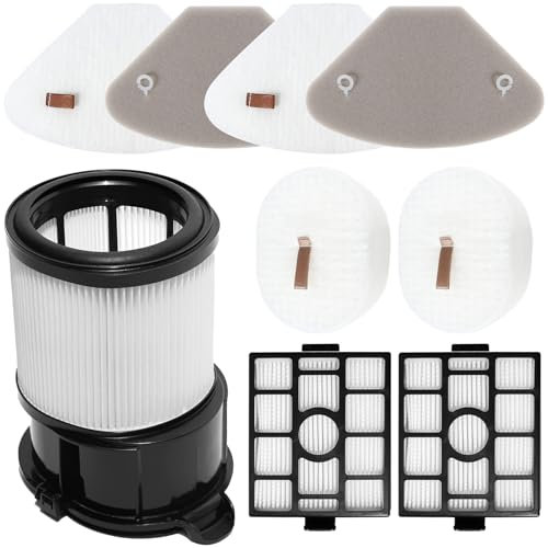 DianSung Accesorios de filtro HEPA para Shark IP3251 / IP3251C / IP3252 / IP3251EUT aspiradora robot, piezas de repuesto de filtro