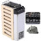 Misorat Calentador de Sauna (Espacio aplicable: 2-4m3), Calentador de Sauna de Acero Inoxidable de Control Interno de 3kw / 3,6kw, Adecuado para duchas de SPA en Sauna de Hotel Familiar,3kw
