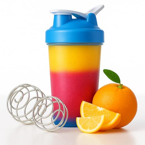 2 Pack Smoothie Shaker Mixer Balls - Stainless Steel 5cm Wire Whisk Balls for Smooth Protein Shakes, Smoothies and Supplements, Food Grade 304 Mixing Balls for Shaker Bottles, Gym, Home, On-the-Go Use
