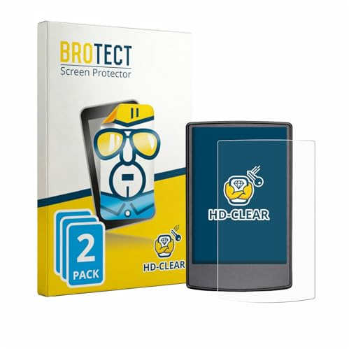 BROTECT Schutzfolie für Engwe L20 3.0 Pro | 2 Stück Transparenter Displayschutz Made in Germany Klare Displayschutz-Folie Clear Einfache Montage Case-Friendly