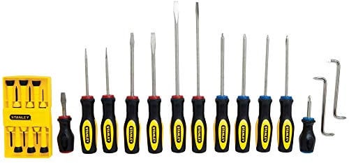 Stanley 60-220 Standard Fluted Screwdriver Set, 20 Piece