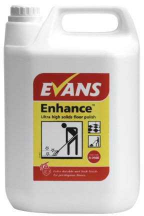 Evans Vanodine Enhance Ultra High Solids Wet Look Floor Polish 5ltr