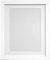 FRAMES BY POST Bilderrahmen, MDF, 25 mm weißer Rahmen mit weißem Passepartout, A1 Pic Size A2 (Plastic Glass)
