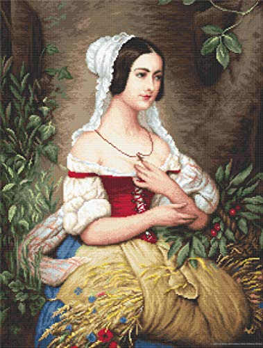 Luca-S B576 Counted Cross Stitch Kit Cotton, Multi-Colour, 31 x 41 cm