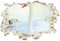Unified Distribution Schöner weißer Schwan - Wandtattoo mit 3D Effekt, Aufkleber für Wände und Türen Größe: 92x61 cm, Stil: Durchbruch