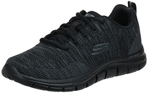 Skechers Track Front Runner, Scarpe da Ginnastica Basse Uomo, Black, 40 EU