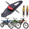 JMTBNO Motorrad Dirt Bike Fender LED Rücklicht Blinker 12V Heckleuchten Hinten Bremslicht Kennzeichnenleuchte für Motorrad Motocross Off-Road