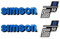 Set Aufkleber Simson S50 B blau für Tank und Seitendeckel