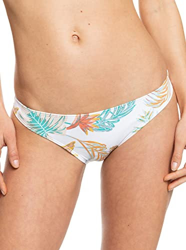 Roxy Into The Sun - Moderate Coverage Bikini Bottoms for Women - Bikiniunterteil mit moderater Bedeckung - Frauen - XL - Weiss.