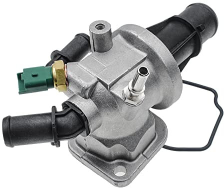 Frankberg Termostato refrirante con sensore alloiamento guarnizione compatibile con 500 2007-Oi 2003-2013 Punto 2003-2012 KA 2008-2016 Replace# 1538707