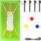 QJWEIJIAN Golf Swing Training Mat, 10*20 inches, Green, Plastic, Rubber, Foldable, Impact Mat for Indoor/Outdoor Training Aid Equipment