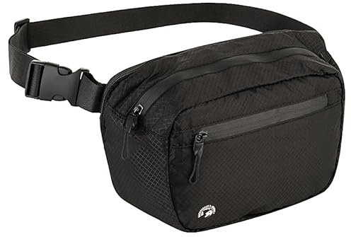Backpacker's Journey 2in1 Bauchtasche und Geldgürtel – Diebstahlsichere & Flache Bauchtasche Reise (90g), Wasserabweisend – Geldgürtel für Reisen, Ultra-Leicht & Kompakt Unter Kleidung