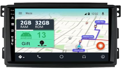 YUNTX Android 14 2 Din Autoradio per Benz Smart fortwo 451 (2005-2010)-9 pollice Touch Screen-Gratuiti Camera-Support DAB/Bluetooth 5.0/CarPlay/WiFi/Controllo del volante/Mirror-Link/WiFi/USB/4G