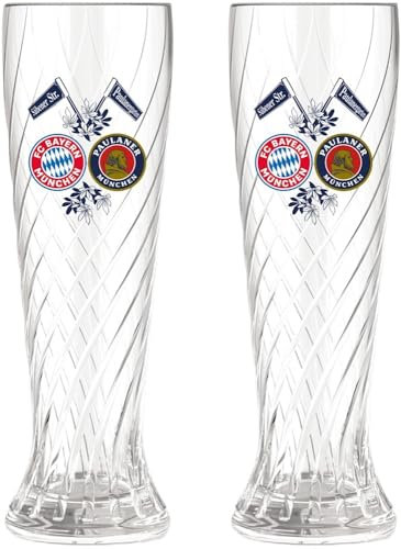 FC Bayern München Weißbierglas 2er -Set - STK