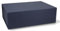 Premium Geschenkbox mit Deckel, faltbar, Geschenkkarton, Magnetbox, Geschenkverpackung für Weihnachten & Geburtstag, Magnetfaltbox, Blau, 38x28x12cm