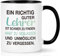 Joymaking Abschiedsgeschenk Lehrer Tasse Geschenk zum Abschied für Lehrer Dankeschön Geschenkeidee Lehrer Grundschule Gymnasium - Ein richtig guter Lehrer ist, Lehrer Geschenk Tasse, 320ml Schwarz