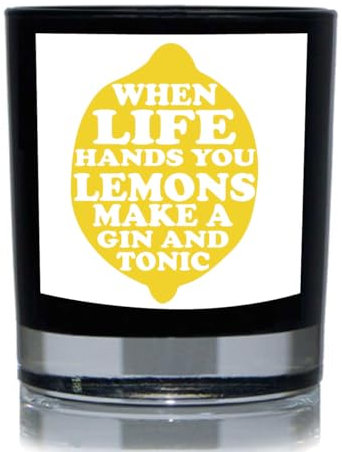 60 Second Makeover Limited When Life Hands You Lemons Make A Gin Tonic Kerze, 20 cl