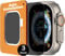Uluck 3 Stück Panzerglas für Apple Watch Ultra 2/Ultra 49mm, 3 Stück 9H Privatsphäre Displayschutz mit Auto-Ausrichtungskit, Blasenfreie, Wasserdicht, Kratzfest, HD, Volle Abdeckung