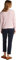 Tommy Hilfiger Pull Femme Cable Fine Torsadé, Rose (Heather Light Pink), S