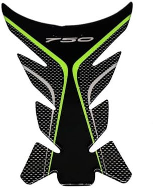 LYBH Protezione Serbatoio Carburante Adesivi Moto Protezione Serbatoio Carburante Adesivo Decalcomania Anti-graffio Abbellire Decorazioni per Kawasaki Z 750 800 1000(750)
