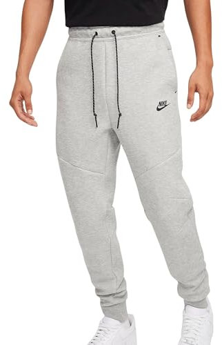 Nike Tech Fleece Pantaloni da Tuta da Uomo Dk Grey Heather/Black S