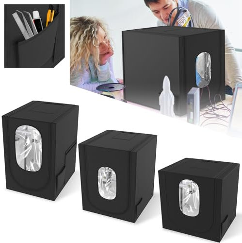 XINZI Feuerfestes und Staubdichtes 3D Drucker Gehäuse Zelt mit Transparentes Sichtfenst für Die Meisten 3D-Drucker Konstante Temperatur Schutzabdeckung Raum,72x77x90cm