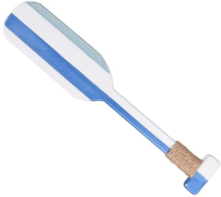 VALICLUD Holz Deko Paddel Wanddeko Mediterraner Stil Nautische Holzpaddel Wandornament Langlebig Für Wohnzimmer Strand Thema