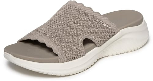 Skechers Damen Ultra Flex 3.0 Sandal Bring It!Flache Sandale