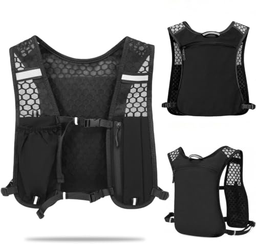 Qoibraze Running Vest for Women and Men, Lightweight Hydration Backpack