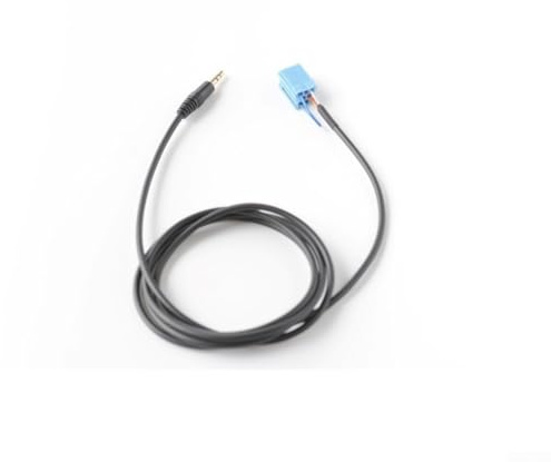 Cavo AUX in per autoradio FIAT Ducato con connettore mini ISO a 8 pin compatibile con impianti stereo dal 2011 al 2013