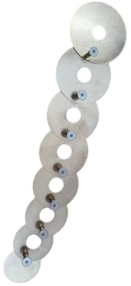 Tamaño Platillos de tambor Cadena de efectos Platillos Sostiene las de campanas para interpretación equilibrada y extensión de tono nítido Extensión de efectos de instrumentos