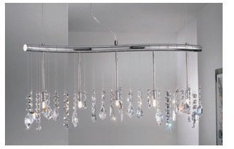 Kolarz Kronleuchter Dragon Chrom Handarbeit,Made in Italy,Made with SWAROVSKI SPECTRA crystals