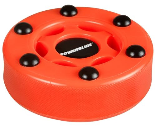 Powerslide Hockey - Disco de Hockey y Hockey sobre Hielo para Hombre, tamaño único, Color Negro