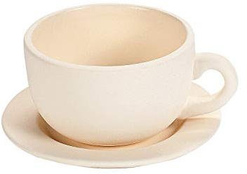 Fun Express Paint Your Own Ceramic Tea Set for Girls 4-8