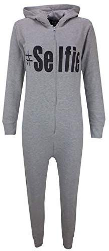 A2Z 4 Kids® Kids Unisex Girls Boys #Selfie Print Onesie All In One Summer Jumpsuit PJ's New Age 5 6 7 8 9 10 11 12 13 Years