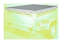 MAXTER Bâche pour Remorque - 202x122x7-600gr/m2