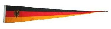 Langwimpel Deutschland Adler Fahne Flagge Wimpel NEU