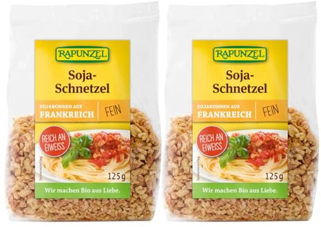 Rapunzel Soja-Schnetzel fein, 2er Pack (2 x 125 g) - Bio