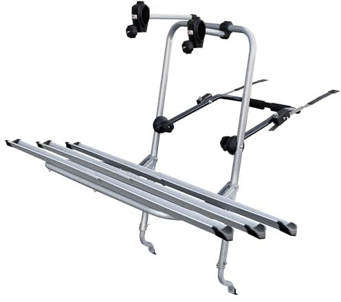 Fahrrad Heckträger - Fahrradträger Heckklappe - VDP Logic 3 kompatibel mit Mercedes B-Klasse 2005-2011 - Auto Fahrradträger - Fahrradheckträger fürs Auto - für Kofferraumklappe - 3 Räder