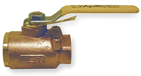 Bronze Kugelhahn Inline 2,5 cm