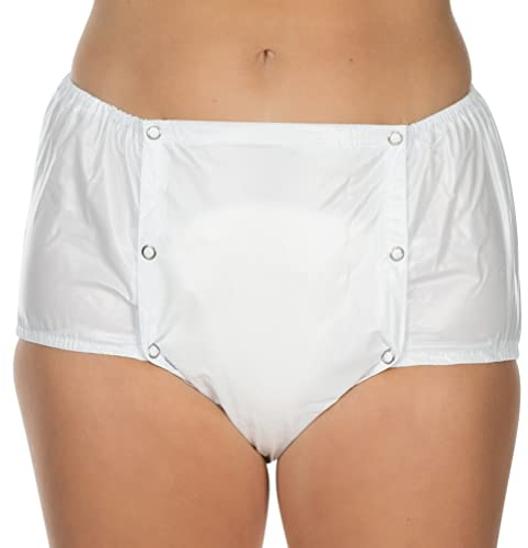 Suprima PVC Inkontinenz Slip Schlupfform Art. 1-201-001 (unisex) - Gr. 34 - weiss
