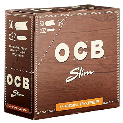 OCB Papier OCB VIRGIN Kingsize Slim roulant - 1 boîte (total 1 600 documents)