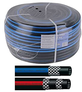 Bradas RH40081450 Druckschlauch Refittex 40 Bar, 8 x 14 mm / 50 m, schwarz